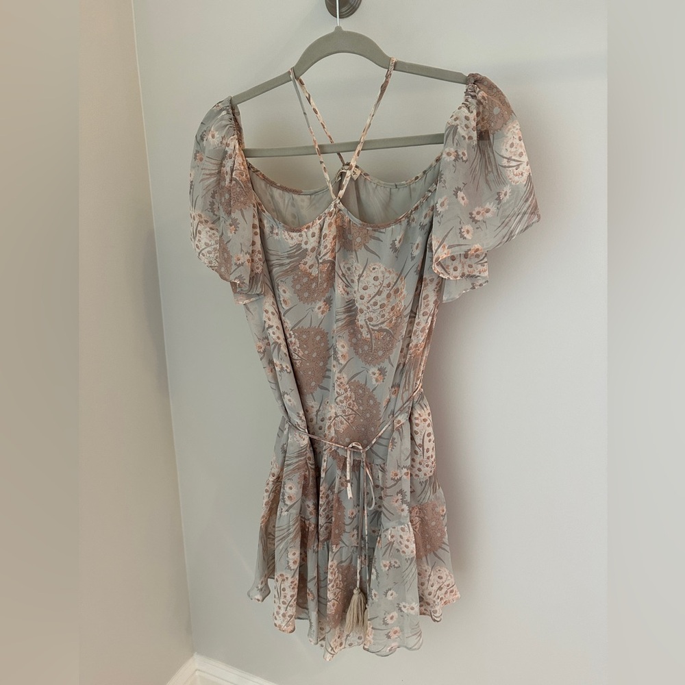NWOT LoveShackFancy silk Amira dress, size S